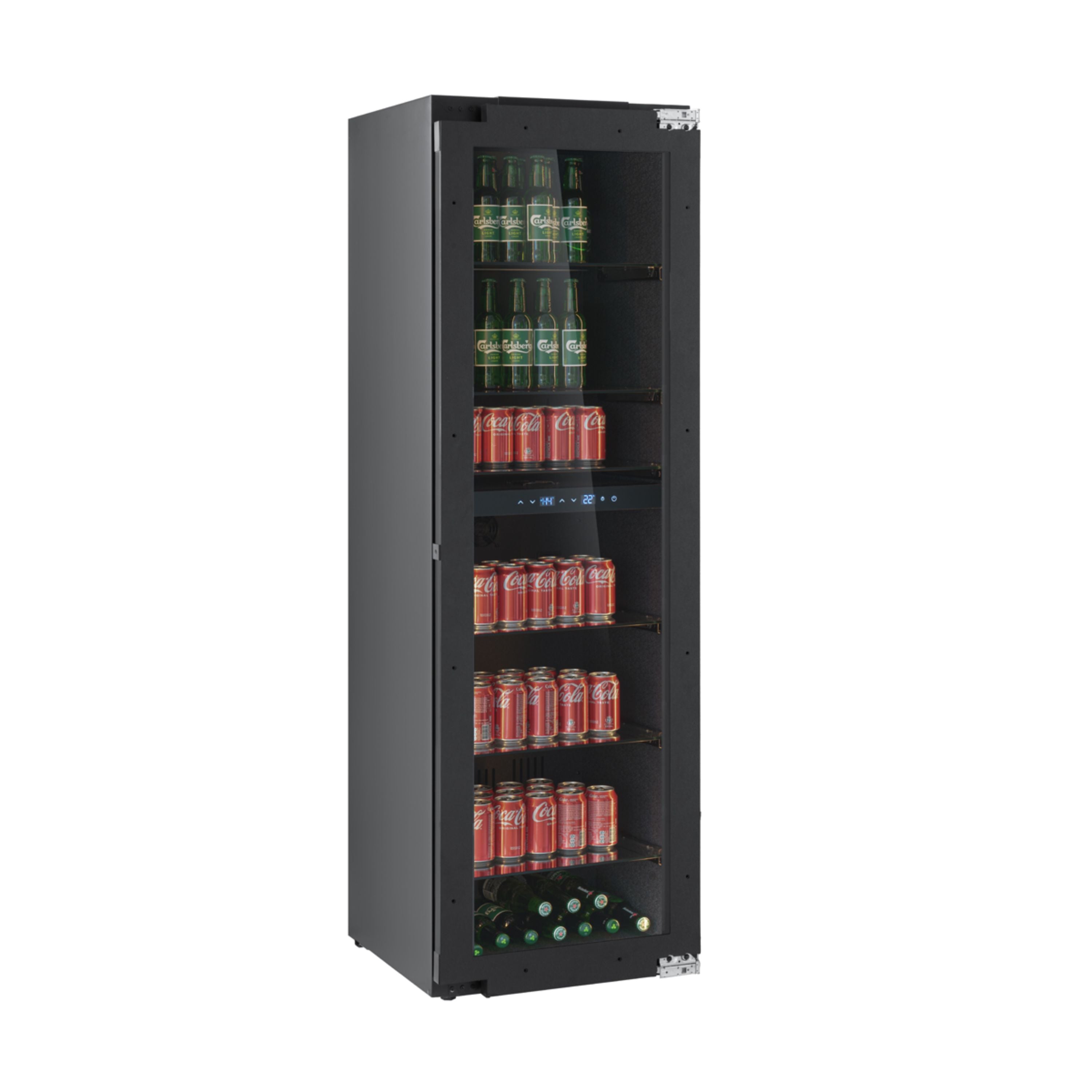 BV96PANEL-TO - Push 2 Open Beverage Fridge - 255L - PANEL READY