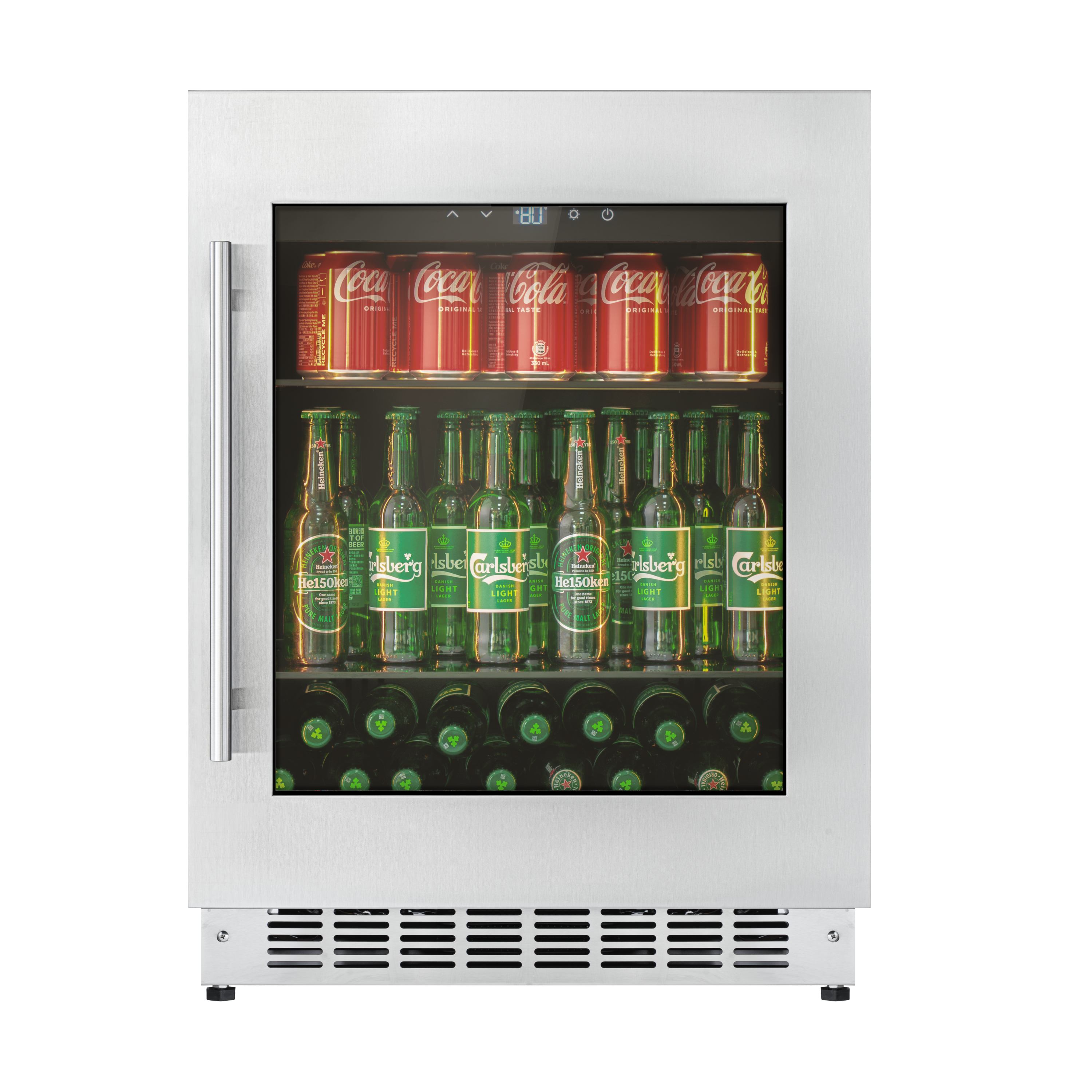 BV34-SSH - Beverage Fridge - 118L - Stainless Steel