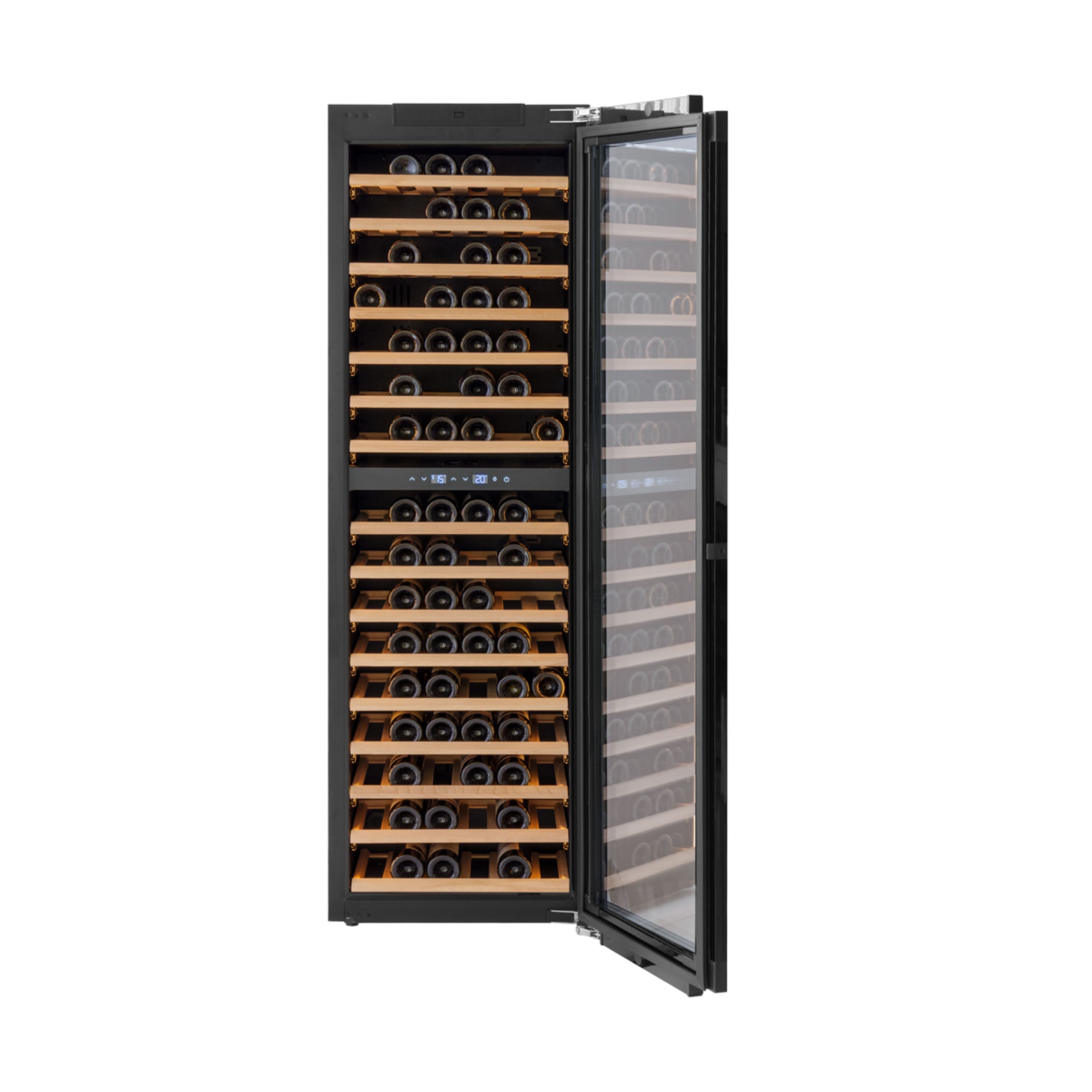 W96PANEL-TO - Push 2 Open Integrated Wine Fridge - 255L - Panel ready