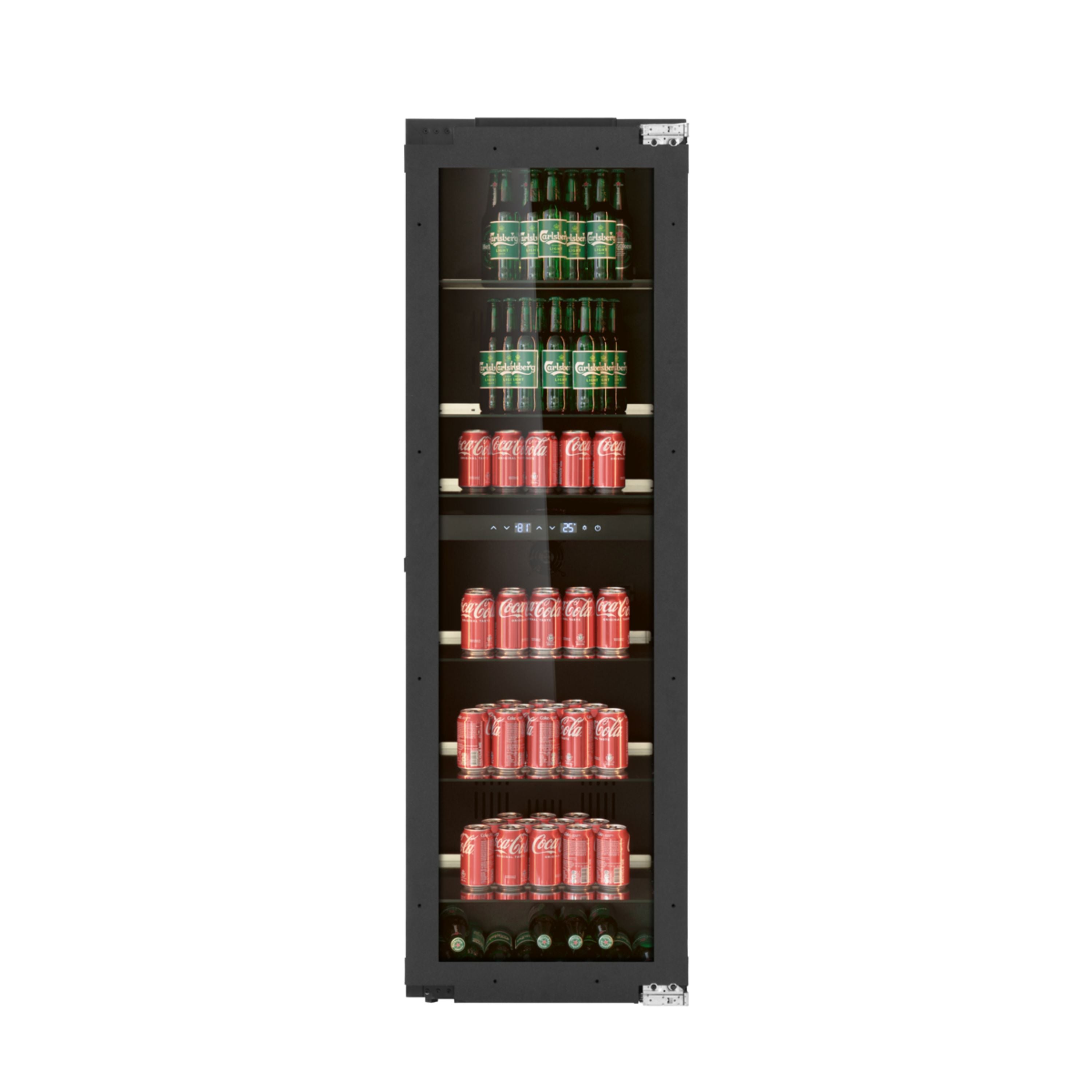 BV96PANEL-TO - Push 2 Open Beverage Fridge - 255L - PANEL READY