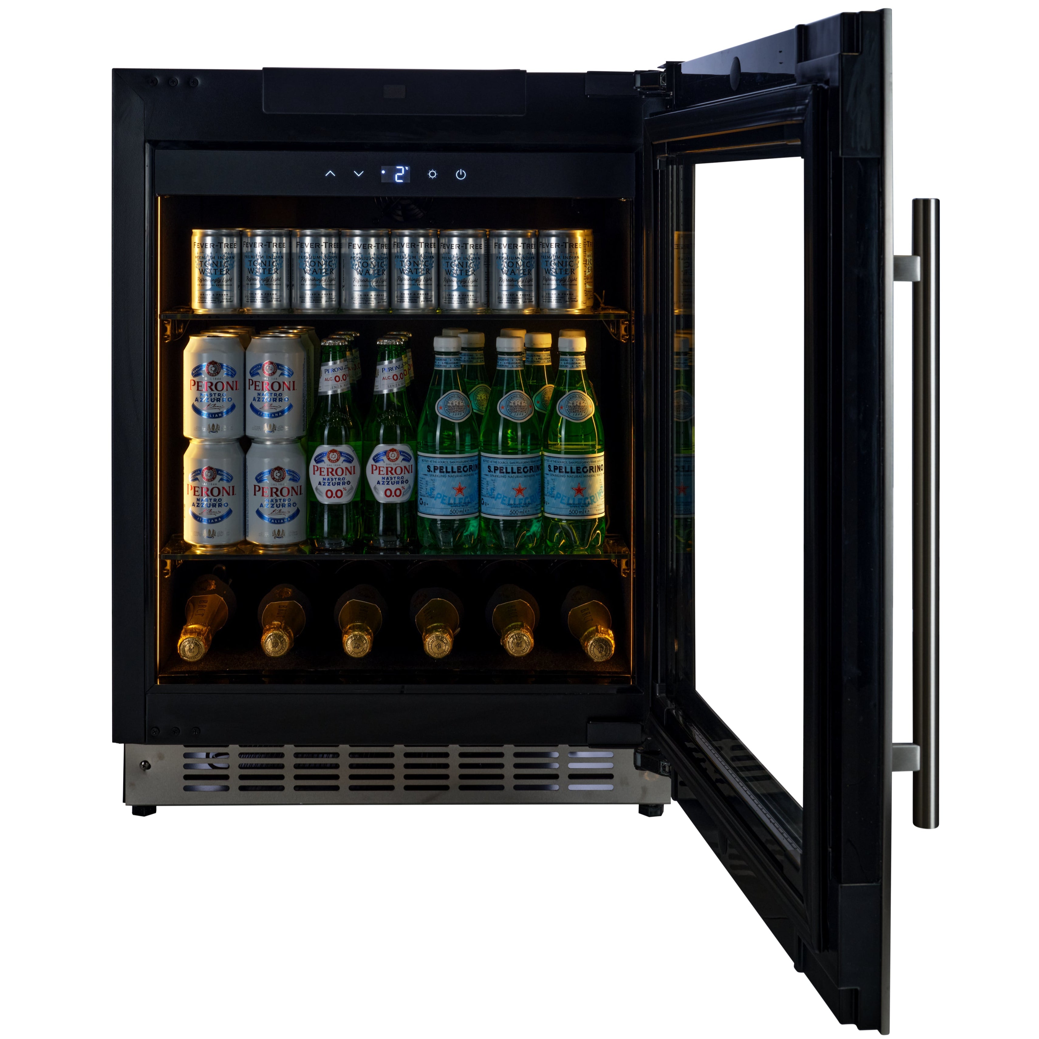 BV34-SSH - Drankkoelkast - 118L - Roestvrij staal