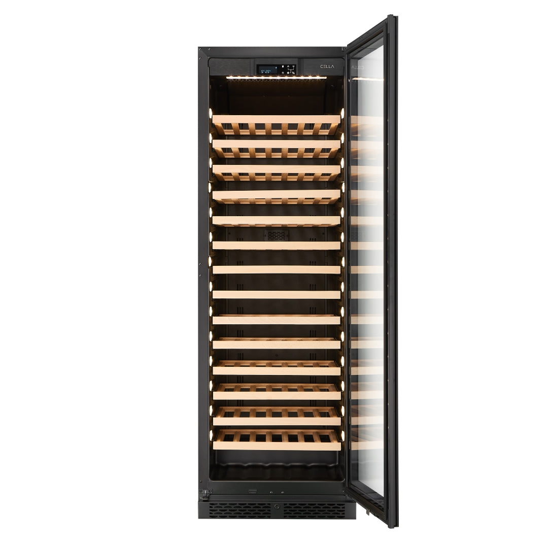 FWS122S-BLACK - 110 Bottle Wine Fridge