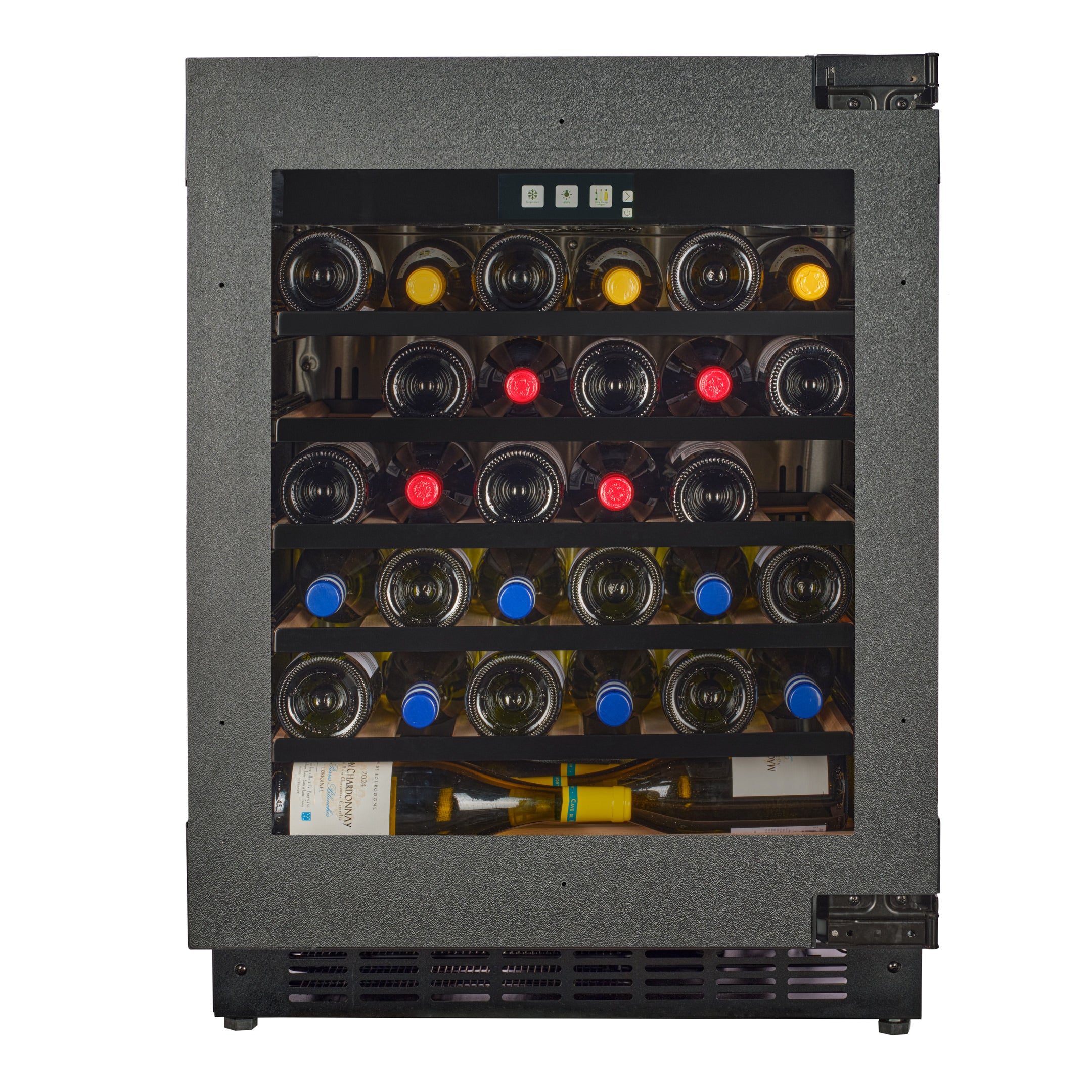 W30PANEL-TO - 450mm Deep - Panel Ready Wine Fridge - 33 Bottle - Push2open