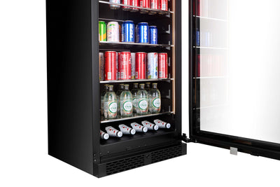 WBV122D-BLACK - Combinatiekoelkast voor wijn en dranken