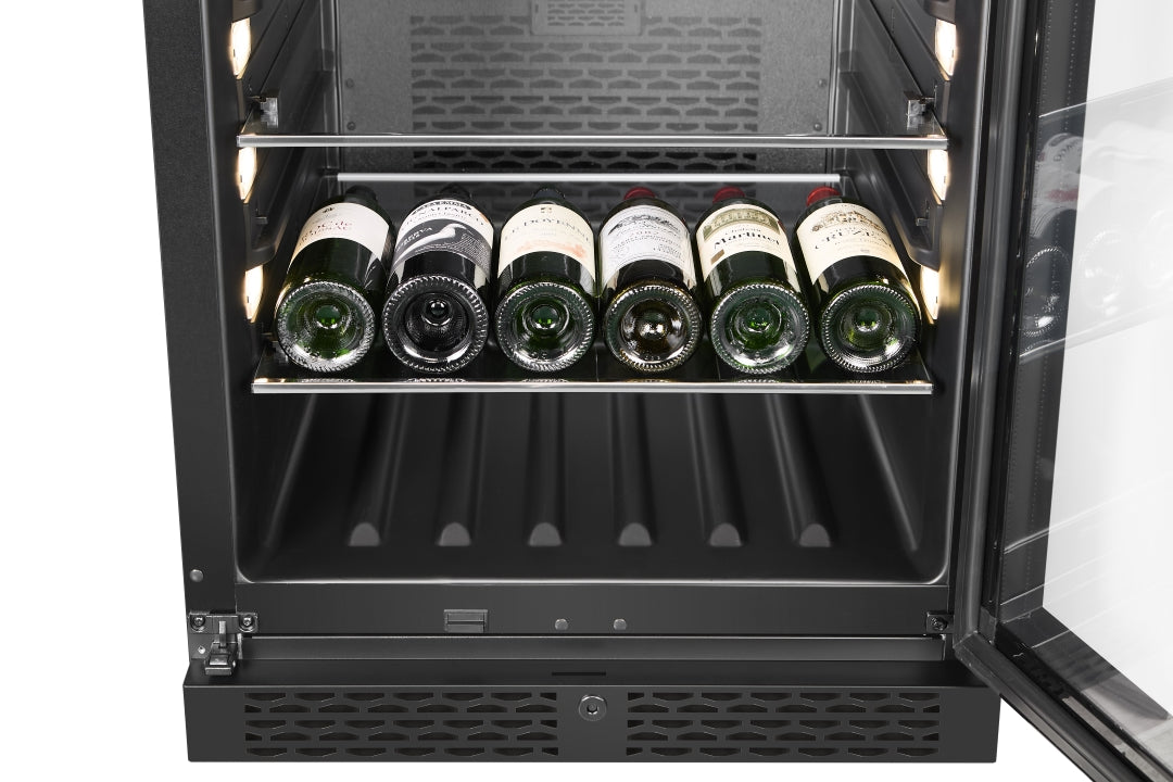 BV163S-BLACK - 338L / 487 Can Beverage Fridge