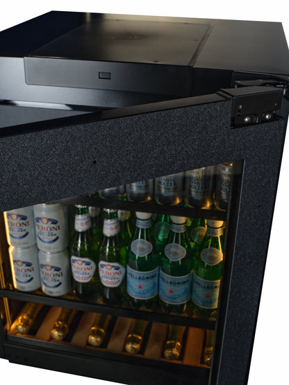 BV34PANEL-TO - Paneelklare drankenkoelkast - 118L - Push2open