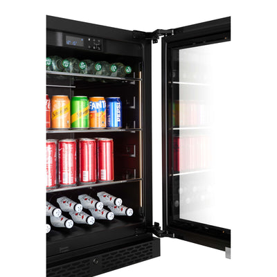 WBV46S-BLACK - Combinatiekoelkast voor wijn en dranken