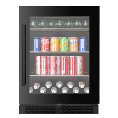 WBV46S-BLACK - Combinatiekoelkast voor wijn en dranken