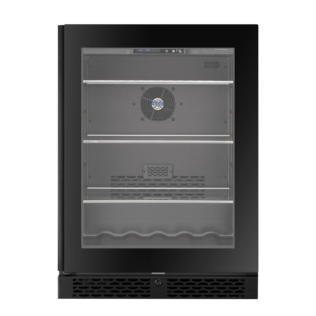 BV46S-BLACK - 127L / 141 Can Beverage Fridge