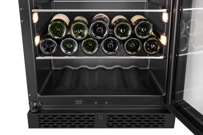 BV46S-BLACK - 127L / 141 Can Beverage Fridge