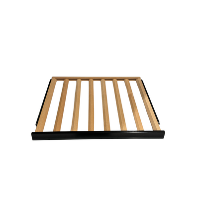 Houten plank met zwarte rand - W122 - FWS122 - W93 - FWS93 - koelkasten - CE122-BGDY-BLACK