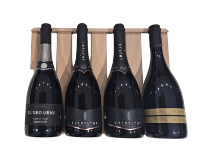 Burgundy Style Wooden shelf - W82S - storage fridges - CE82-BGDY