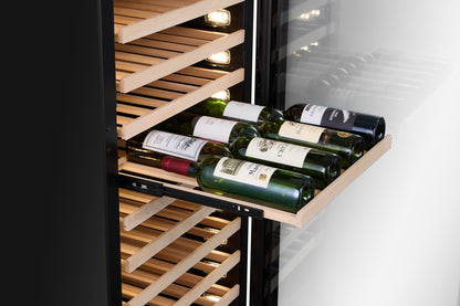 FWS122S-BLACK - 110 Bottle Wine Fridge