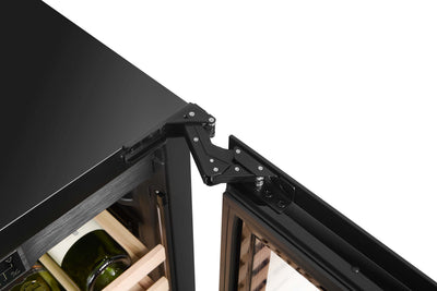 FWS163S-BLACK - 161 flessen wijnkoelkast