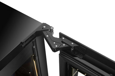 FWS93D-BLACK - 101 flessen wijnkoelkast