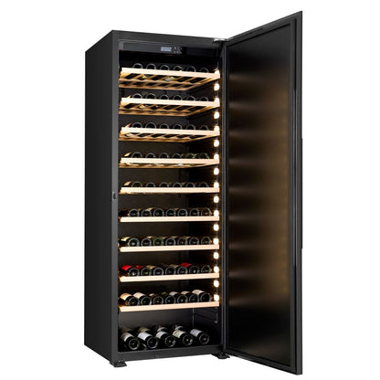 W300S-BLACK - 249 bottle wine storage cabinet