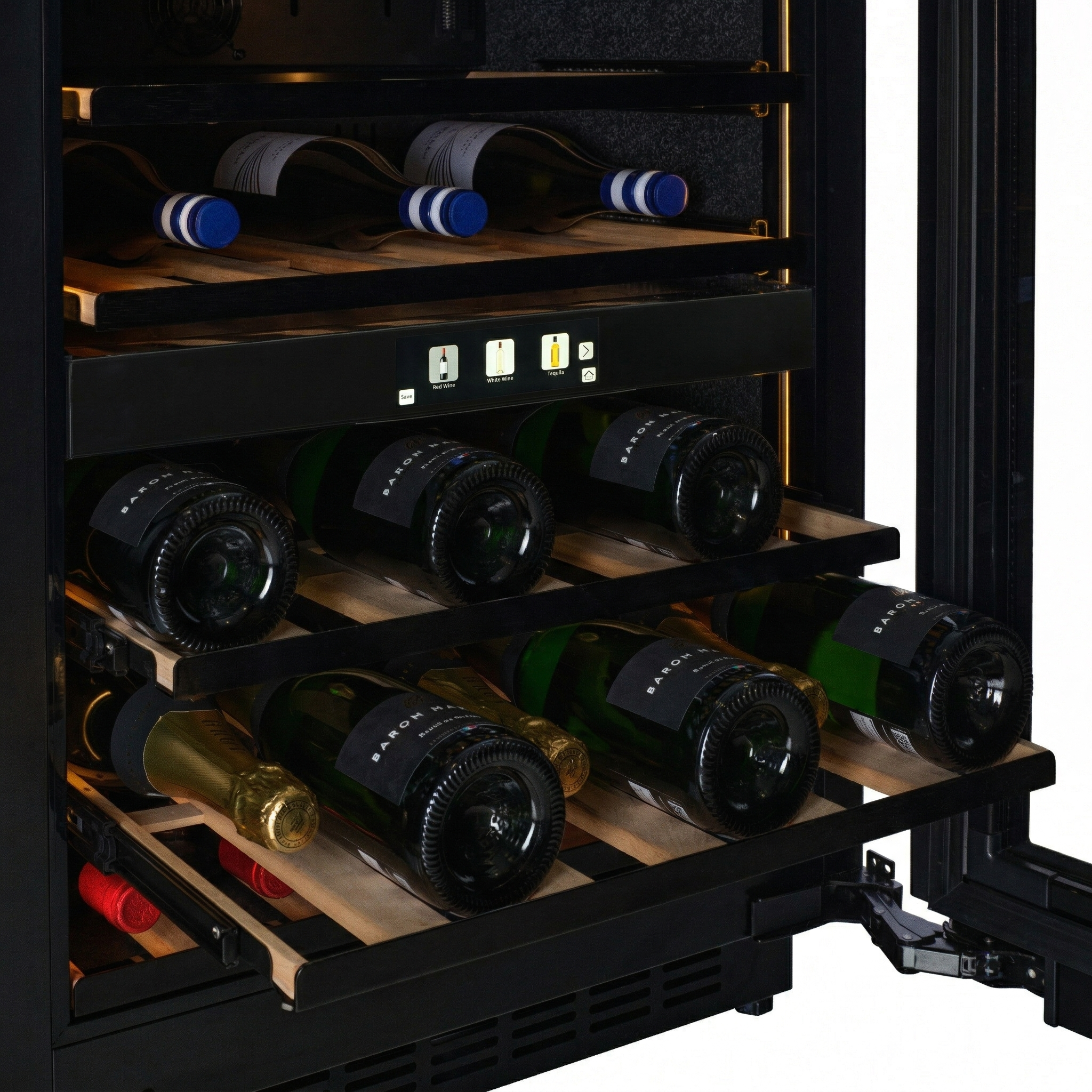 TFT-W34PANEL-TO - Panel Ready Wine Fridge - 36 Bottle - Push2open