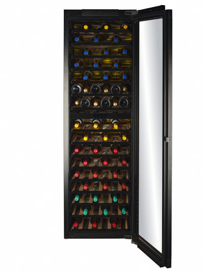 W96PANEL-TO - Push 2 Open Geïntegreerde Wijnkoelkast - 255L - Paneel gereed