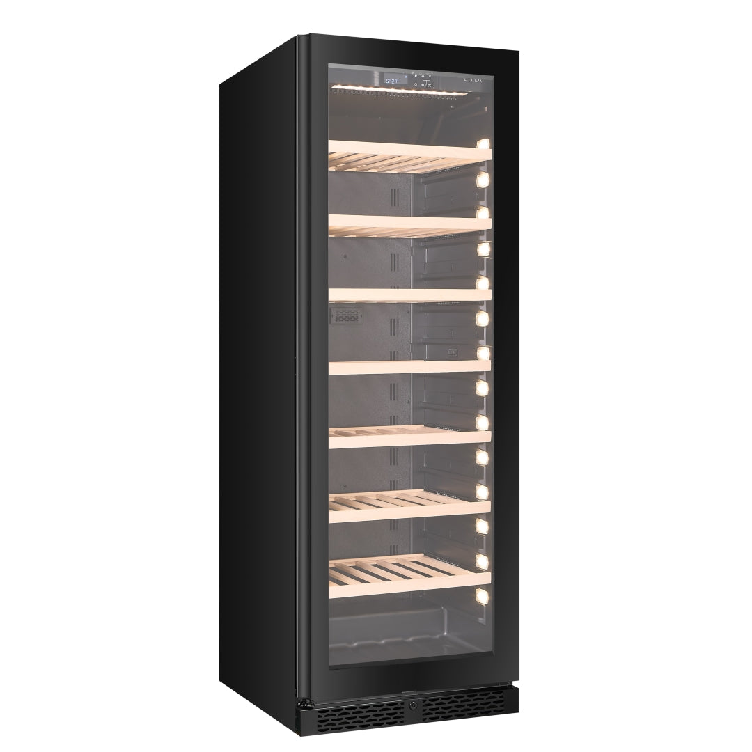 W122S-BLACK - 102 Bottle Wine Fridge