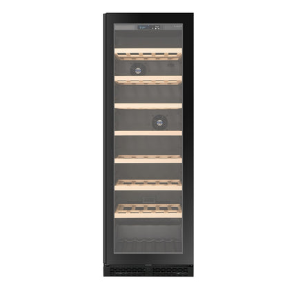 W163S-BLACK - 151 Bottle Wine Fridge