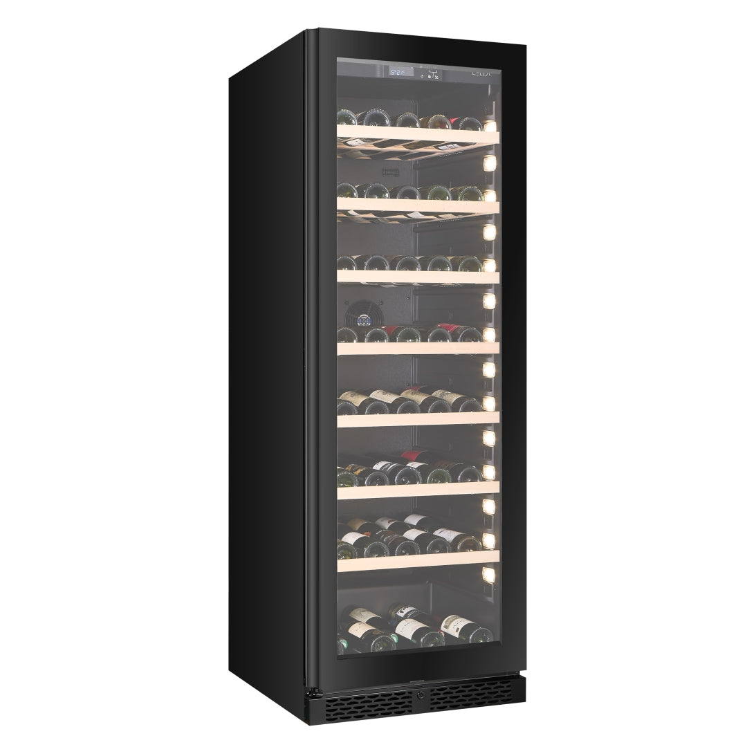 W163S-BLACK - 151 Bottle Wine Fridge