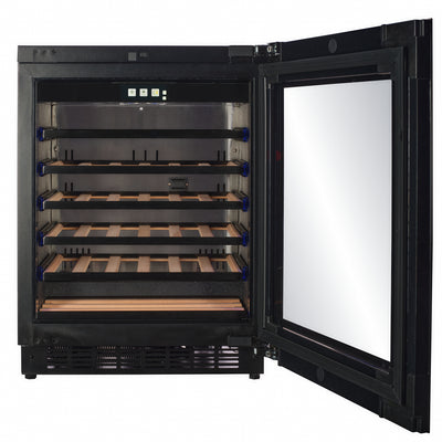 W30PANEL-TO – 450 mm diep – wijnkoelkast voor inbouw – 33 flessen – Push2open