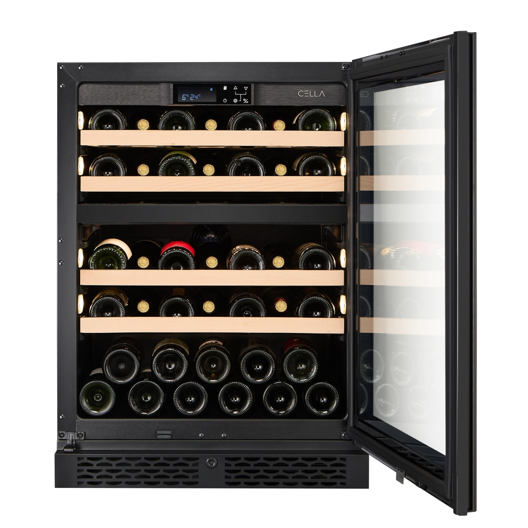 W39D-BLACK - 39 Bottle Wine Fridge