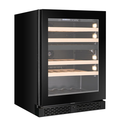 W39D-BLACK - 39 Bottle Wine Fridge