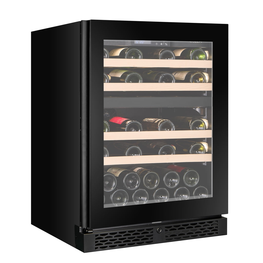 W39D-BLACK - 39 Bottle Wine Fridge