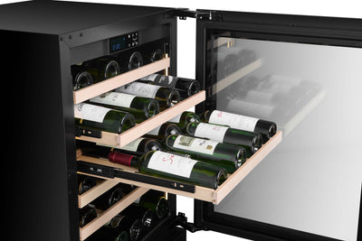 WBV46S-BLACK - Combinatiekoelkast voor wijn en dranken