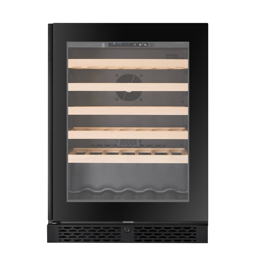 W46S-BLACK - 46 Bottle Wine Fridge