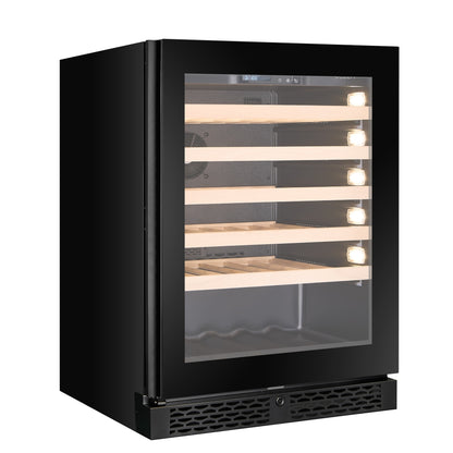 W46S-BLACK - 46 Bottle Wine Fridge