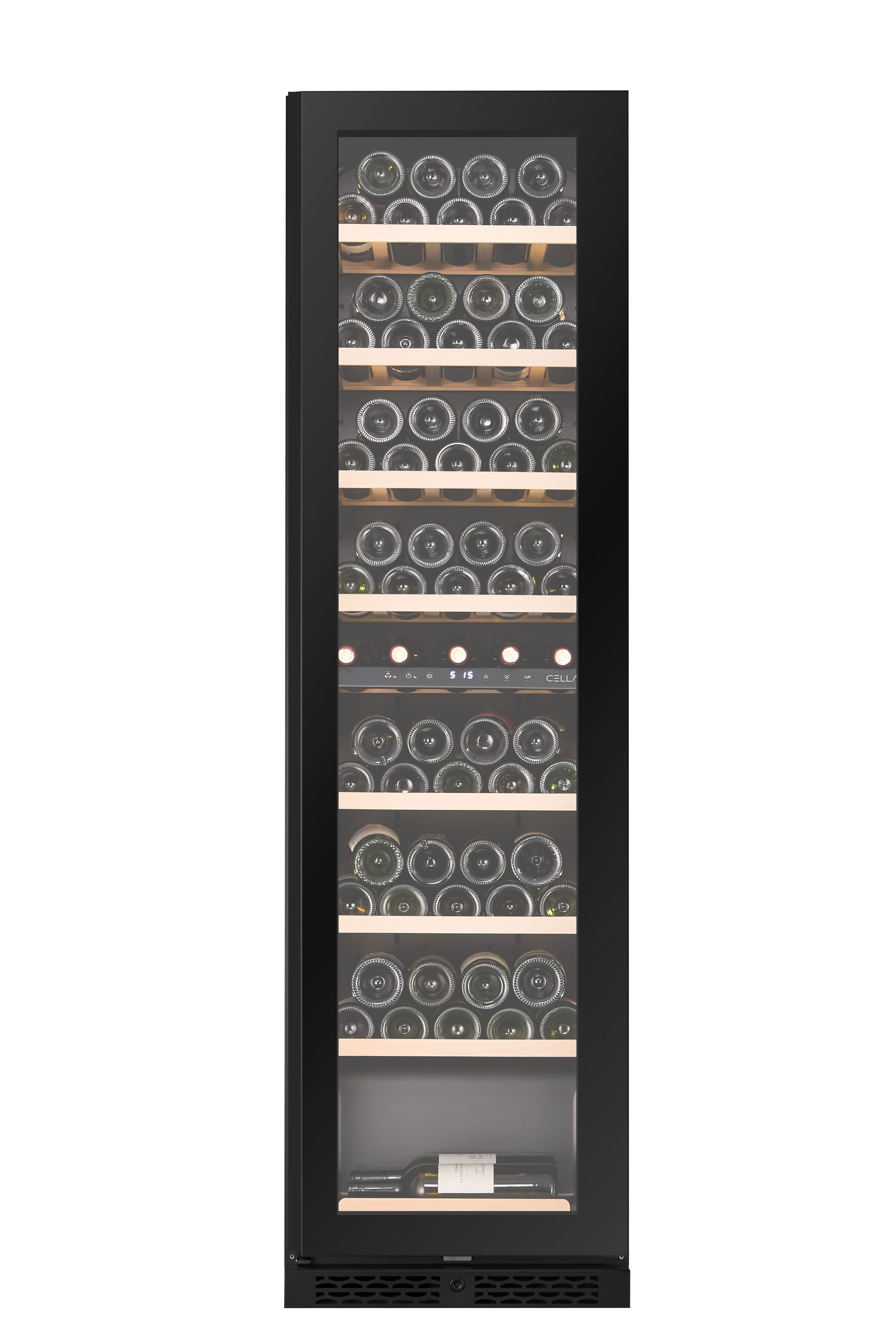 W82S-BLACK - 75 bottle Wine Fridge