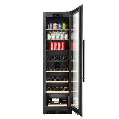 WBV75D-BLACK - Drankkoelkast van 202 liter (wijn en dranken)