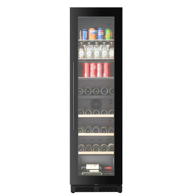 WBV75D-BLACK - Drankkoelkast van 202 liter (wijn en dranken)